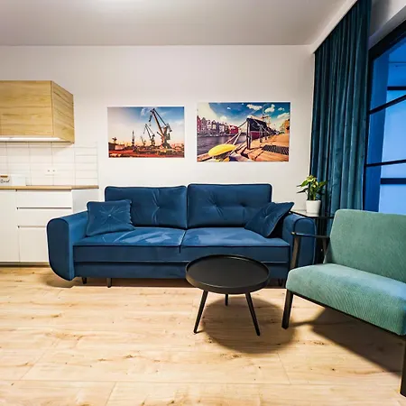 Z Dwiema Sypialniami + Parking Апартаменты Гданьск