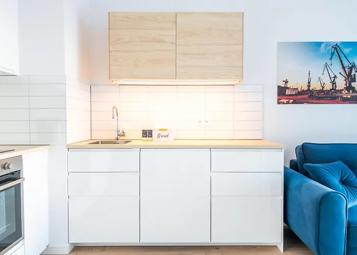 Z Dwiema Sypialniami + Parking アパート